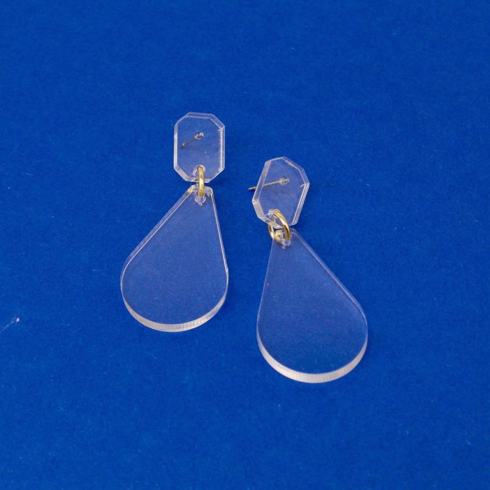 Clear Joan Dangles - Super Moon London