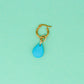 Turquoise Nerrisa Hoops - Super Moon London