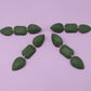 hypoallergenic jewellery - Serpentine Orla Dangles - Super Moon London