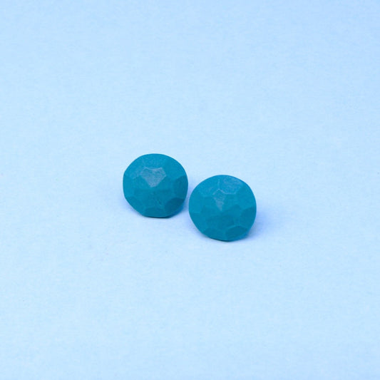 Turquoise Chloe Studs - Super Moon London